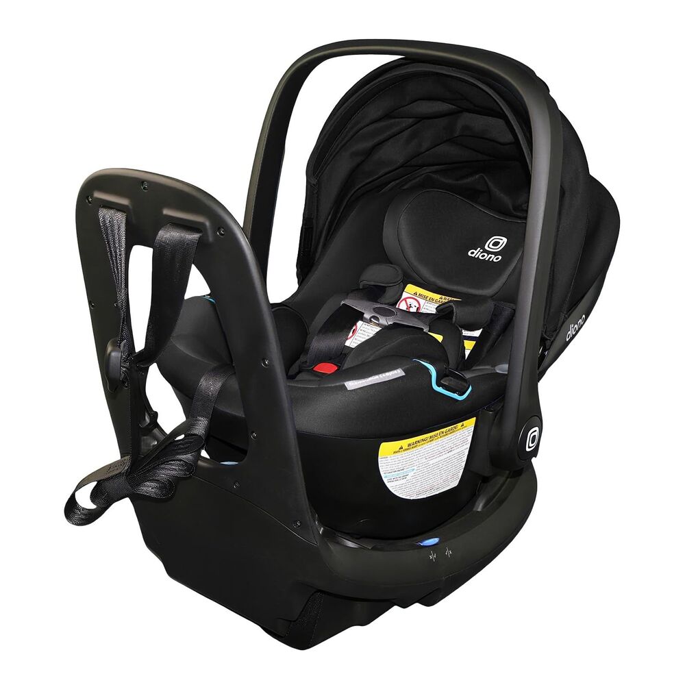 Diono LiteClik30 RXT Infant Car Seat & Base Rear-Facing 4-30lbs UPF 50+ Black